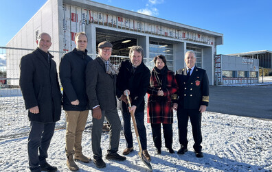 Agrandissement et réaménagement de la caserne de Montmagny