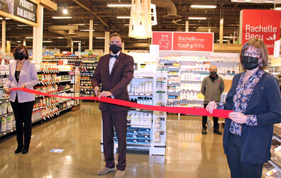 Le Magasin Coop IGA extra inaugure intimement son tout nouvel Espace Santé Rachelle Béry