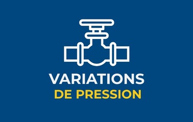 Variations de pression d'eau à prévoir le 30 novembre pour certains résidents