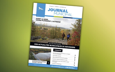 Journal municipal de novembre maintenant disponible