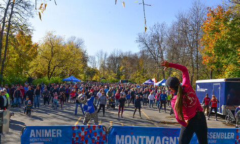 Franc succès pour la 7e édition de La Grande marche à Montmagny